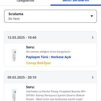 Kargolanmayan Ürün Ve İletişim Sorunları