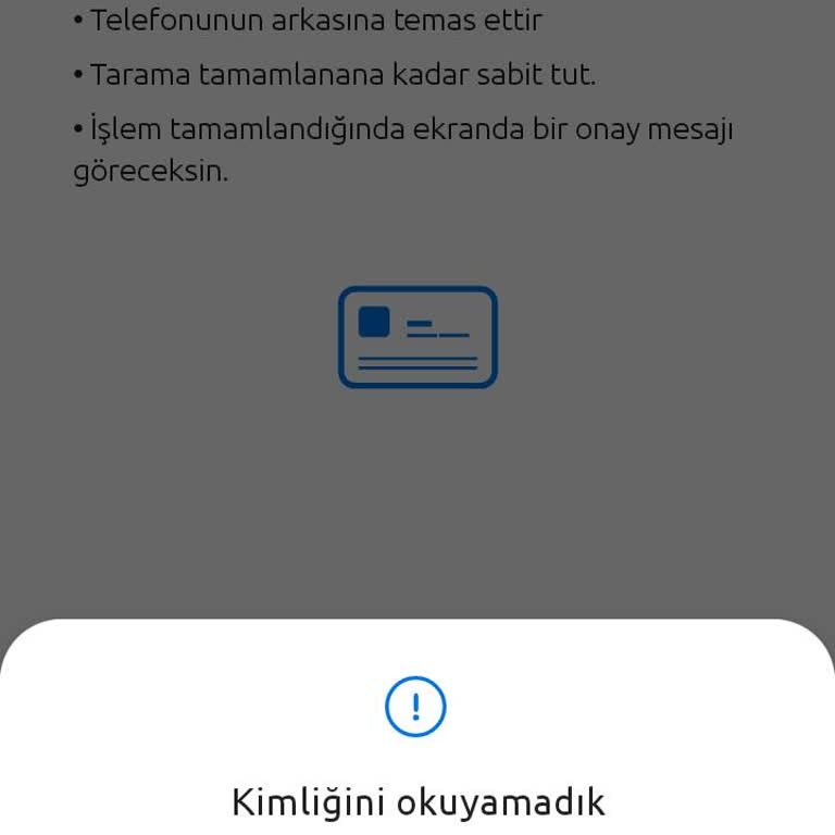 NFC Okuma Sorunu Ve Mağduriyet