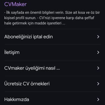 CV Maker Uygulamasında Beklenmedik Para Çekimi