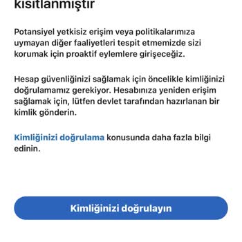 Beklenmedik LinkedIn Kısıtlaması: Kimlik Doğrulama Sürecinde Belirsizlik Ve Mağduriyet