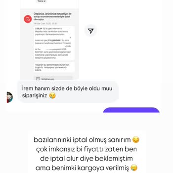 Hatalı Fiyatlandırma Ve Sipariş İptali Sorunu
