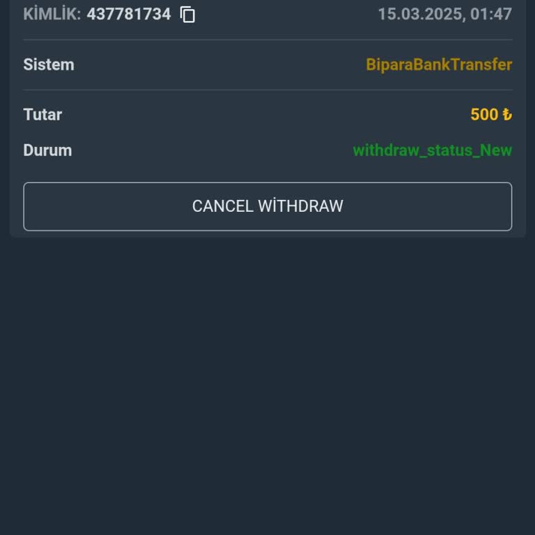 Çekim Talebimdeki Gecikme