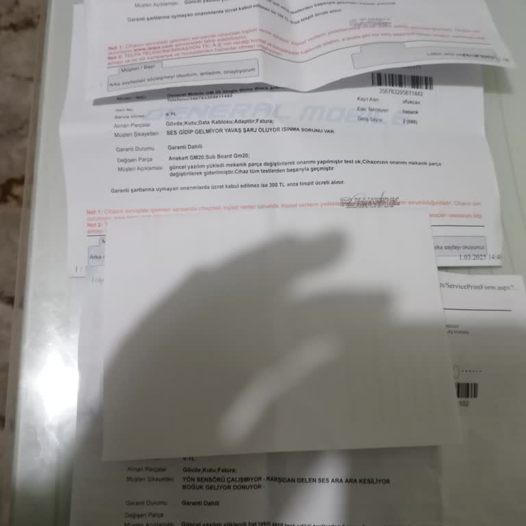 GM20 Cihazımın Hızlı Şarj Sorunu Çözülemiyor