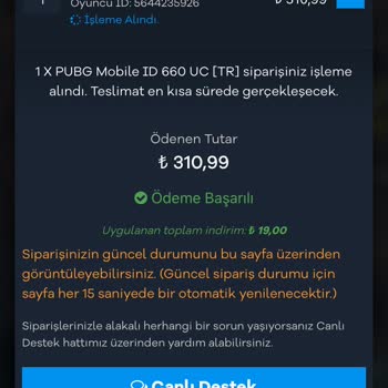 PUBG Mobile Satın Alım Sorunu Ve Destek Eksikliği