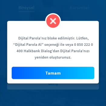 Halkbank Mobil Giriş Sorunu Ve Bloke Olan Şifre