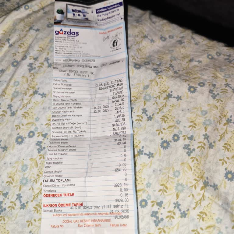 Doğalgaz Faturalarında Anlamsız Artış