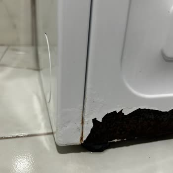 Çamaşır Makinesi Kasası Değişmedi, Boyandı