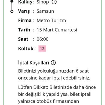 Metro Turizm'in Zamanlama Sorunu Ve Bilgilendirme Eksikliği