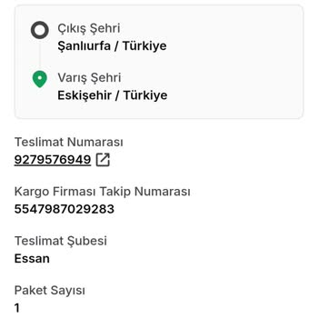 Teslim Edilmeyen Ürün Ve Yanlış Bildirim