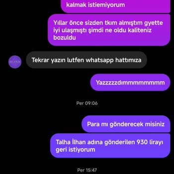 WhatsApp Hattı Ve Sürekli Oyalama Sorunu