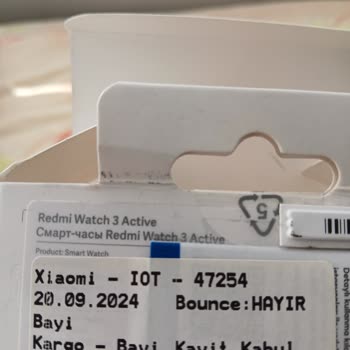 Redmi Watch 3'te Sensör Sorunu Ve Servis Hayal Kırıklığı