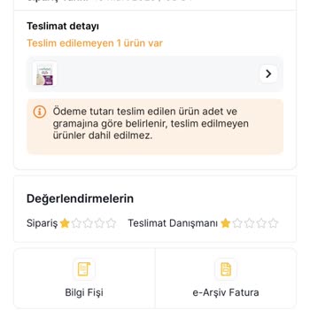 Stokta Görünen Ürün Teslim Edilmedi