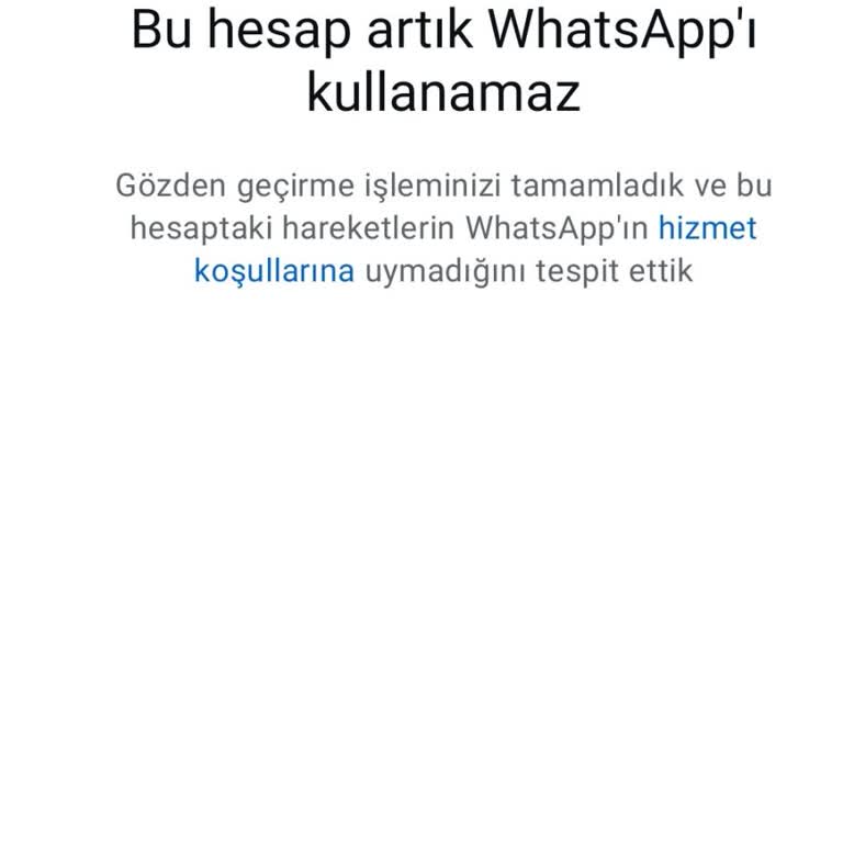 Hesaplarımın Sebepsiz Kapatılması Ve Çözüm Arayışı