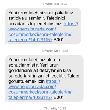 Hasarlı Ürün Ve Çözülmeyen Değişim Süreci