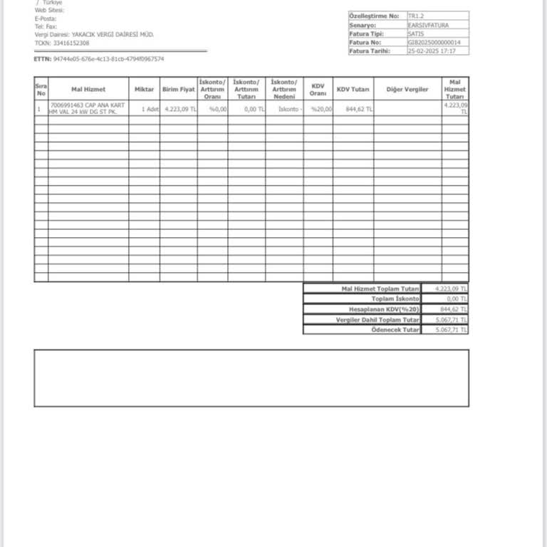 Elektrik Kesintisi Sonrası Kombi Ana Kartı Sorunu