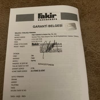 Fakir Ütüde Buhar Tuşu Sorunu