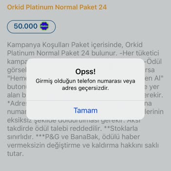 Ödüller Hatalı Ve Teslim Edilmiyor