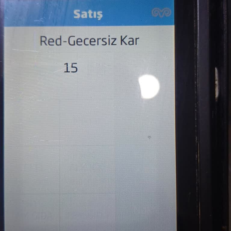 İninal Kart İle İşlem Yapamama Sorunu