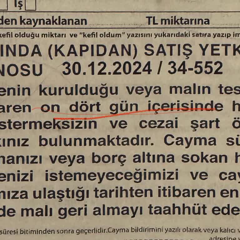 İade Sürecinde İhlas Pazarlama'nın İlgisizliği