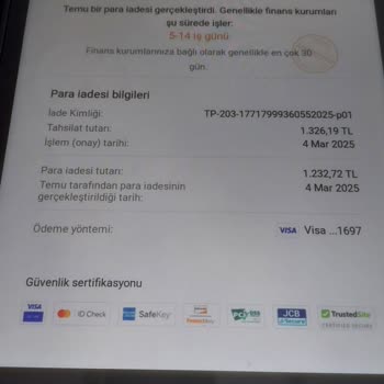 Para İadesi Gecikmesi: Acil Çözüm Bekliyorum