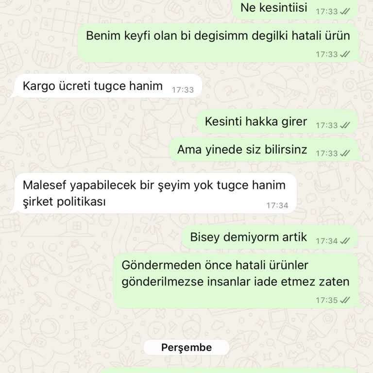 Kusurlu Ürün İadesi Bir Aydır Gerçekleşmiyor