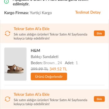 Trendyol'da Bayram Siparişi Eksik Geldi Stokta Var Ama Gönderilmiyor