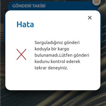 Kayıp Kargo Ve İletişimsiz Satıcı Sorunu