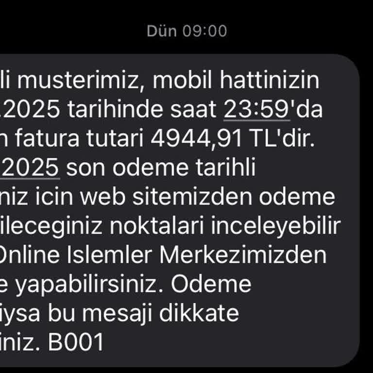 Türk Telekom'dan Beklenmedik Fatura Şoku Ve İletişim Sorunları