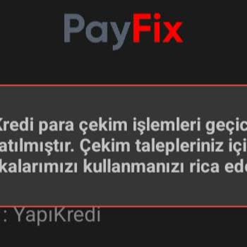 Payfix Hesabımda Kullanılamayan Para Sorunu