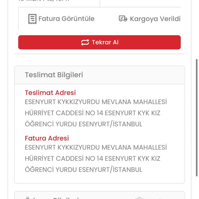 Yanlış Adrese Teslimat: Siparişimin Peşindeyim!