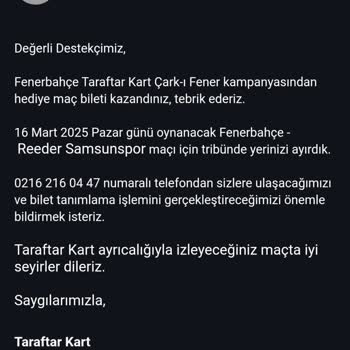Fenerbahçe Kart Üyeliği Ve Maç Bileti Sorunu