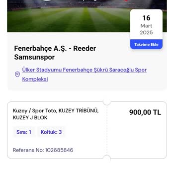 Fenerbahçe Kart Maç Bileti Sorunu