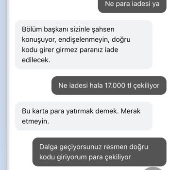 Hesabımdan İzinsiz Para Çekimi Mağduriyeti