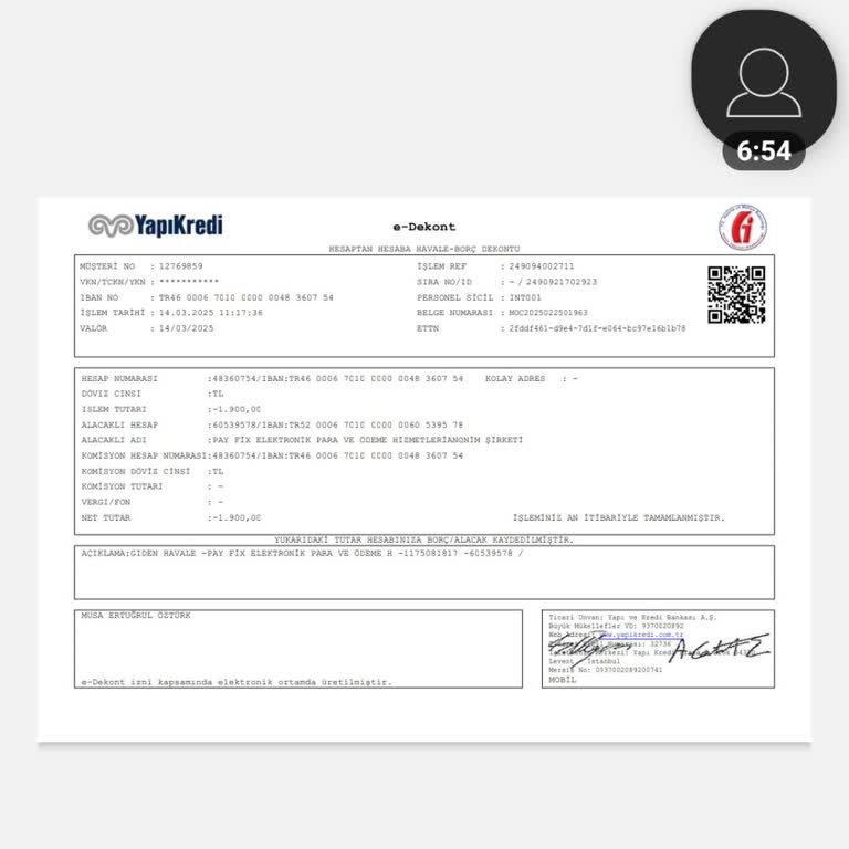 Para Yatırma İşleminde Sorun Ve İletişim Eksikliği