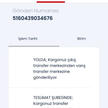 Aras Kargo'nun İzmir Sarnıç Şubesinde Kayıp Kargo Ve İletişim Sorunu