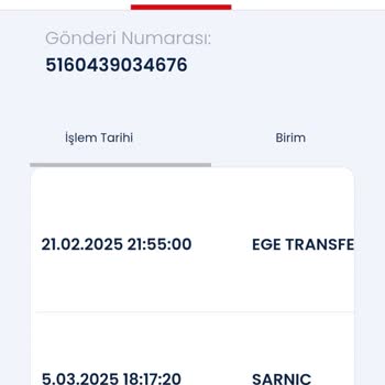 Aras Kargo'nun İzmir Sarnıç Şubesinde Kayıp Kargo Ve İletişim Sorunu