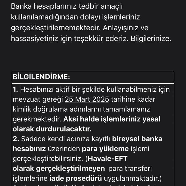 Payfix Para Gönderme Sorunu Ve İletişim Eksikliği