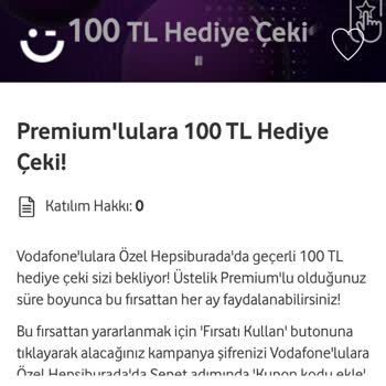 Vodafone Yanımda Premium Uygulaması Hayal Kırıklığı Yarattı