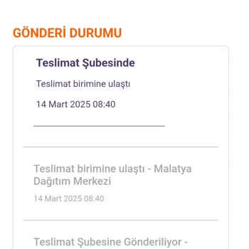 Adres Değişikliği Sonrası Kargo Teslim Edilmedi
