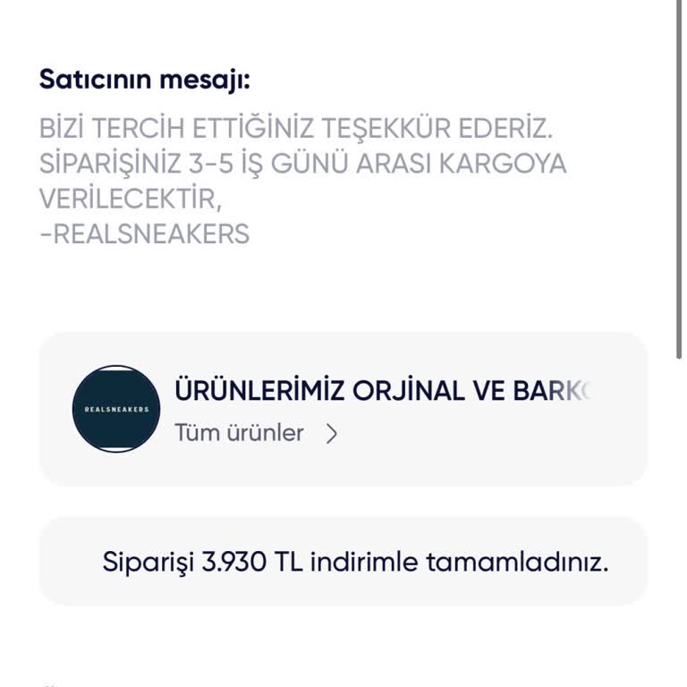 Geciken Kargo Ve Stoksuz Ürün Sorunu