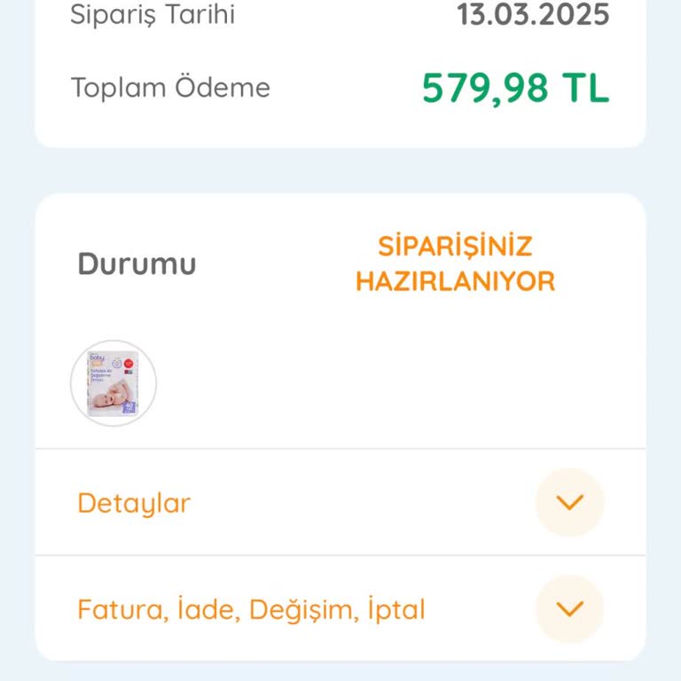 E-Bebek Siparişim Neden Hala Hazırlanıyor?