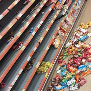 Migros'ta Ürünlerin Yerde Olması Sorunu