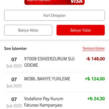 Vodafone Pay Su Faturası Ödül Sorunu: Ödüller Yatırılmıyor