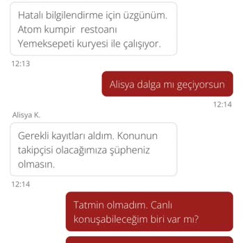 Yemek Sepeti Kuryesi Ve Müşteri Hizmetleriyle Yaşanan Sorunlar