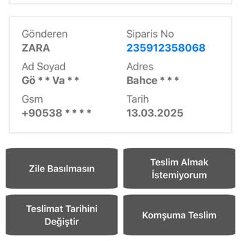 Zara Siparişim Teslim Edilmedi: Müşteri Hizmetleri Ve Kargo Sorunu