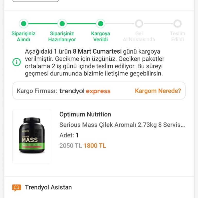 Sipariş Gecikmesi Ve Bilgi Eksikliği