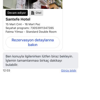 Rezervasyon İptali Ve İletişim Sorunları