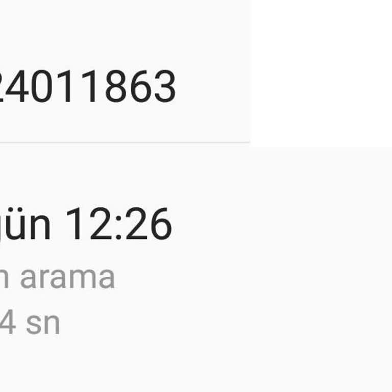 03124011863 İzinsiz Arama Ve Hukuki Uyarı