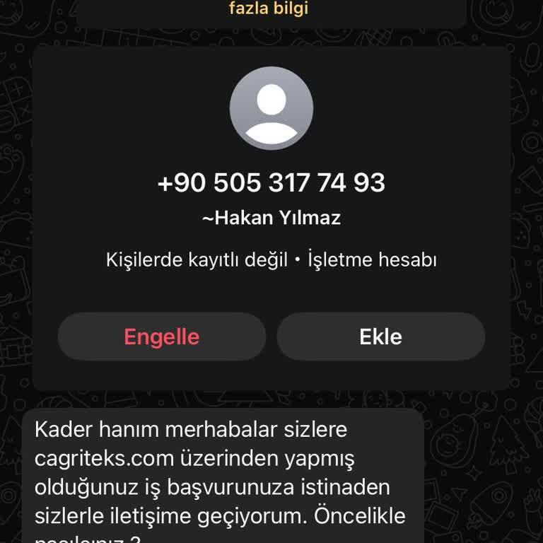 Güven Vermeyen Online İş Başvurusu
