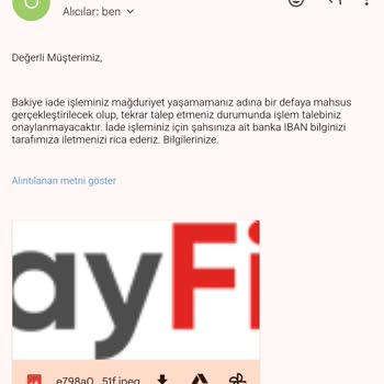 İade Sözü Verilen Çekim İşlemi Mağduriyeti